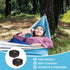 Ultra-Light Travel Camping Hammock | 300kg Load Capacity, (275 x 140 cm) Quick-Drying Parachute Nylon | Includes 2