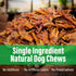 50 Count ValueBull Chicken Feet for Dogs, - All Natural Dog Chew, Hip and Joint Chew, Single Ingredient Dog Treat
