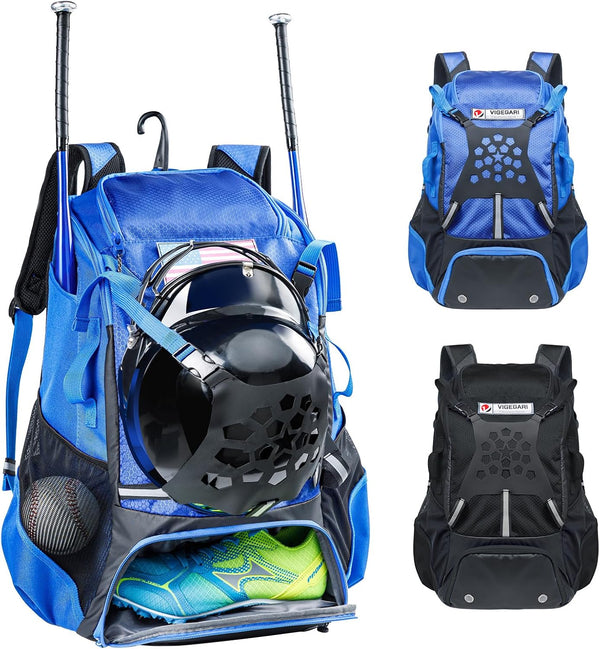Youth Baseball Bag, Backpack for Boys, Adults-Bat Bag, Softball Equipment & Accessories
