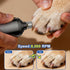 HOOCEN Trimmers Dog Nail Grinder, Quiet and Low-Vibration Dog Nail for Large Dogs, Medium, Small Dogs Cats Pets