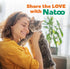 NATOO Cat Food Topper for Picky Eaters, Chicken & Brown Rice in Broth, Wet Cat Food, 2.4 oz (Case of 20)