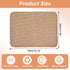 Nogeqi 1PCS 15.75x11.81 Inch Rabbit Scratching Pad, Natural Sisal Bunny Scratch Pad, Rabbit Mat Claws and Teeth Care