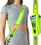 LED Reflective Belt Sash, High Visibility Night Running Safety Gear, Rechargeable Light Up Running Belt