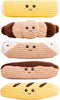 Squeaky Dog Plush Toy, Bakery Bite_Stick Collection, 8", for Small and Medium
