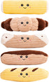 Squeaky Dog Plush Toy, Bakery Bite_Stick Collection, 8", for Small and Medium