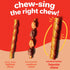 40 Count Hartz Oinkies Smoked Twists with Naturally Smoked Pork Rawhide-Free Dog Treats, Highly Digestible Long Lasting