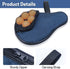 VISEMAN Table Tennis Racket Cover, Portable Waterproof Paddle Case to Hold 2 Paddles and 5 Balls