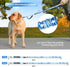 voopet Tactical Bungee Dog Leash, 4 FT Shock Absorbing Heavy Duty Leash for Medium Large Dogs, Smudge Blue