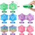 CiyvoLyeen D20 Dice Catnip Toy, Interactive Plush Catmint Toy for DND Role Playing, Set of 5