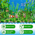 25pcs Green Fish Tank Decor, Aquarium Plants, Artificial Plants, Fish Tank Accessories, Small to Large