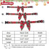 ADOGGYGO Christmas Dog Collar with Bow, Adjustable Cotton Red Bowtie for Small Medium Large Dogs (Medium, Xmas)