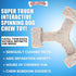 Bullibone Nylon Dog Chew Toy - Spin-a-Bone Interactive Toy that Improves Oral Health