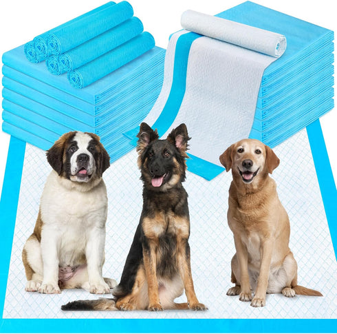 CAHUDIKIC Pee Pads for Dogs & Cats 40"x40" 40 Count, Puppy Pads Extra