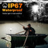 12 Inches IP67, 3NM (12-24V) Anchor Light Stern Lights for Boats LED Waterproof White Fold Down Rear Boat Navigation