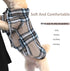 Soft Casual Dog Plaid Shirt, Gentle Western Pet Clothes, Cotton Dog Shirt with Bow Tie for Wedding, Christmas Costumes