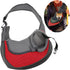 Pet Dog Sling Carrier, Portable Wear-resistant Puppy Carrier Bag with Breathable Mesh for Dogs, Adjustable Strap