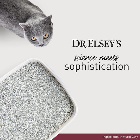 Dr. Elsey's Premium Clumping Cat Litter - Classic, 99.9% Dust-Free, Low Tracking, Unscented & Natural Ingredients