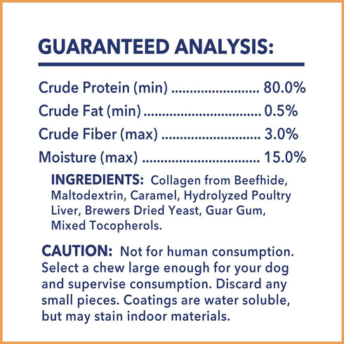 Pet Factory CareChewz Collagen Mini Rovers Dog Chew Treats, Chicken Flavor, 8 oz