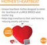 K&H Pet Products Mother's Heartbeat Calming Dog Toy - Heart Pillow, Red, Large Breed, 10 Inch