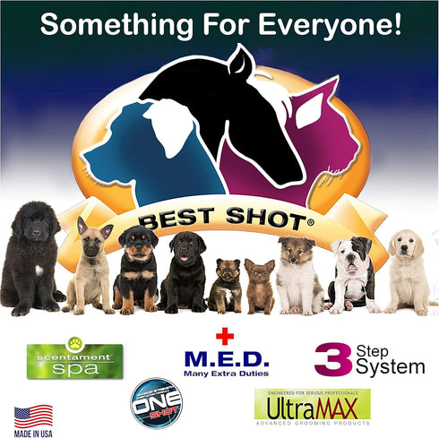 Best Shot Scentament Spa Botanical Body Splash - Alcohol-Free Body Spray Conditioner for Pets, Pina Colada, 8 Oz.