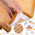 4 Pcs Sisal Cat Scratching Pad with Adhesive Loop Tape, 15.7x7.8 In (Khaki) for Wall Couch Window