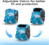 Bands5 Pack Leekalos Male Dog Diapers, Dog Belly Bands for Male Dogs Wraps Washable Doggie Diapers High Absorbing Dog
