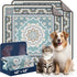 Washable Pee Pads for Dogs,2 Pack Super Absorbent Reusable Puppy Training Pads