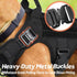 rabbitgoo Tactical Dog Harness, Heavy Duty No-Pull Vest for Large Dogs, Adjustable Military Harness, Black, M