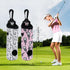 Golf Ball Holder and Tee Holder Carry Bag Pouch with Light Weight Hook Keychain Belt Clip Portable Accessories 2 Pack