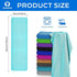 Sukeen Cooling Towel (40"x12"), Soft Breathable Microfiber Towel for Yoga, Sport, Running, Gym, 8 Pack