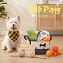 14Pcs Set New Puppy Gift Basket, Complete Premium Welcome Puppy Starter Kit and Dog Gift Basket with Dog Toys Bundle