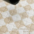 2 Pack Beige Checkered Washable Pee Pads for Dogs, Checkered Reusable Dog Pee Pads, for Puppy Playpen, Crate, Whelping
