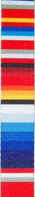 Hooey Nomad Dog Collar, Durable Polyester Webbing with Graphic-Inspired Prints, Serape Tijana, Medium