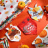 120 Sanwuta Pcs Fall Dog Bandanas Bulk Thanksgiving Dog Bandanas Adjustable Pumpkin Pet Bibs Triangle Scarf Holiday