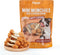 Havira Training Treats for Small Dogs, 2.5" Mini Rawhide Chews, Chicken Wrapped