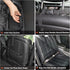 Reliadura Front Seat Covers for Dogs, Waterproof Leather Dog Car Seat Cover, Full Coverage Nonslip Scratchproof Pet Car