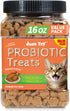 Just Try 16 OZ Probiotic Cat Treats Support Gut Health Chicken Flavor