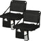 Stadium Seats for Bleachers - Soft Cushion with Back Support, Includes Cup Holder & Zipper Pocket