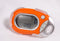 Pedusa PE-771 Tri-Axis Multi-Function Pocket Pedometer, Orange with Holster