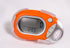 Pedusa PE-771 Tri-Axis Multi-Function Pocket Pedometer, Orange with Holster