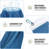 Hemndic 4 Pack (40"x12"), Cooling Towels Soft Breathable Cooling Towels for Neck and Face, Microfiber Workout Towels
