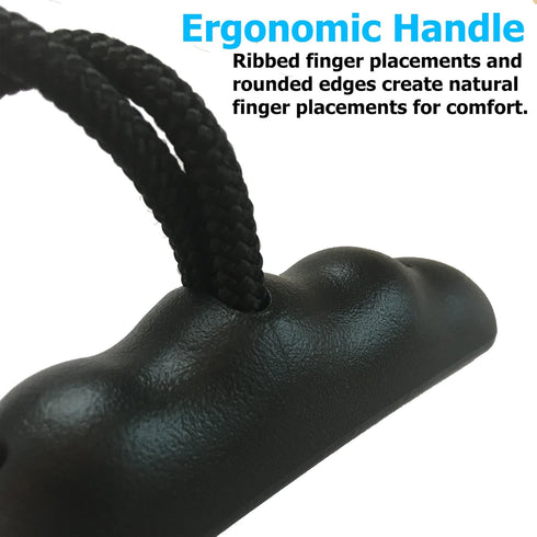 Occult Kayak Handles (2 Pack) - Ultra Heavy Duty Bungee - Replacement Installation Kit - Kayak and Boat Accessories by Occult