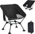 Ultralight Camping Chair,Compact Folding Chair with Anti-Sinking Large Feet and Storage Bag,Lightweight