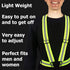 Safety Straps Reflective Vest for Running, Hi Vis Suspenders for Men Women Fully Adjustable Safety Vests