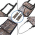 MYDAYS Camo Front Seat Gun Organizer - Seat Back Gun Rack and Sling Bag for Hunting Rifles/Shotguns