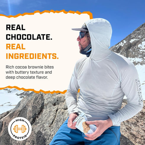 4-Pack Backpacking Packs Peak Refuel Cookie Bites | Freeze Dried and Camping Food | Tasty Trail Treat | High Protein