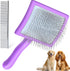 Dog Slicker Brush for Goldendoodles, Poodles & Long Haired Dogs - Long