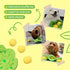 Pea Pod Interactive Dog Toy | Snuffle Nosework Stress Relief | Hide Treat Puzzle for Small Medium Dogs