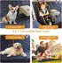 Petiza Dog Car Seat Cover for Back Seat, Heavy-Duty Non-Slip Waterproof Car Bench Protector for Pets,Compatible