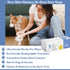 Best BARKIN' Wipes with Free Mesh Bag, Micellar Aloe Scented Dog Wipes for Paws, Ears, and Butt (50-Pack)